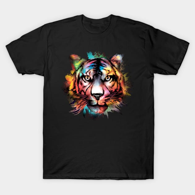 2022 Year Of Tiger Chinese Happy New Year Lunar Zodiac Horoscope T-Shirt by Kali Space